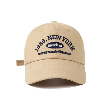 Czapka baseballowa z miękkim daszkiem, haftowana, damska, sportowa, męska, unisex