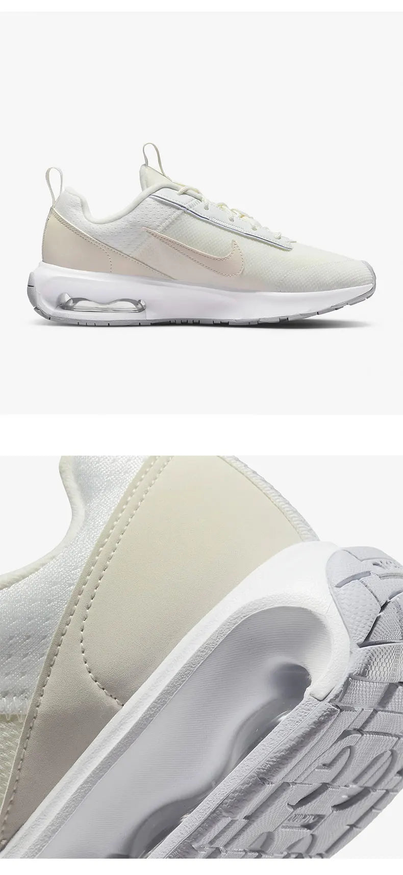 Nike Official Authentic AIR MAX INTRLK LITE Sapatilhas de Corrida Almofadadas para Mulher DV5695-102