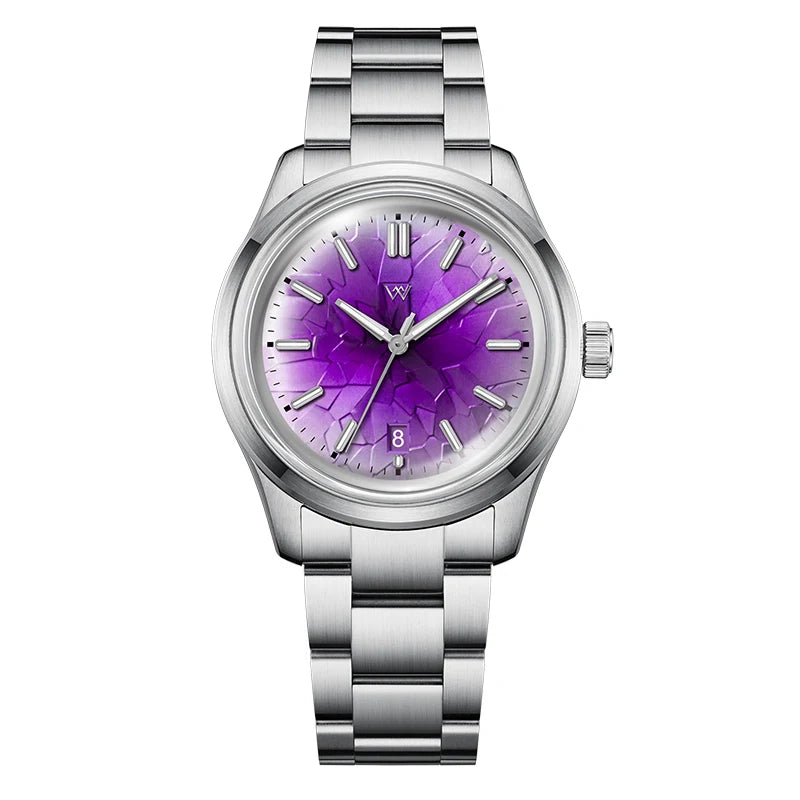 WM Watch Automatic Mechanical Men Watches NH35 Sapphire Glacier Collection 100M Water Resistant Man Welly Merck Watch WM226