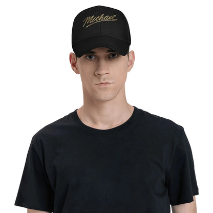 Michael Biopic Logo Sun Baseball Cap Michael Jackson Ljetne ležerne hip hop kape za muškarce, odrasle, za lov i kampiranje, bejzbol kape
