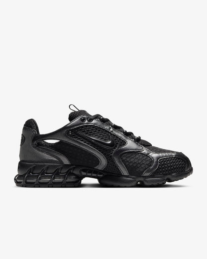 Nike Air Zoom Spiridon Cage 2 унисекс ниски ежедневни обувки, спортни, износоустойчиви, сиви и червени лайфстайл обувки CJ1288-600