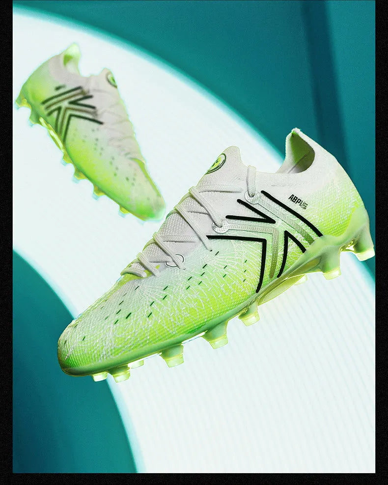 Kelme Men's Mg Soccer Cleats Indoor Short Studs Professional Match Football Boots Slip-resistant Training Turf Shoes