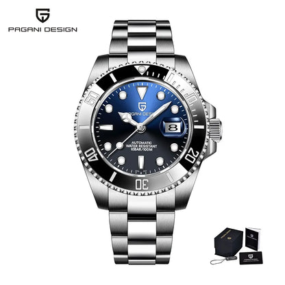PAGANI Design 2026 New Men Automatic Mechanical Watch Miyota 8215 Sapphire Crystal 40mm Stainless Steel Waterproof