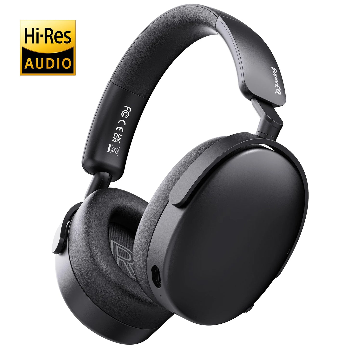Auscultadores Bluetooth 5.4 Sem Fios Oneodio SuperEQ A200 ANC – Auscultadores Over-Ear com Cancelamento de Ruído, Microfone ENC, Áudio Hi-Res e Controlo por App