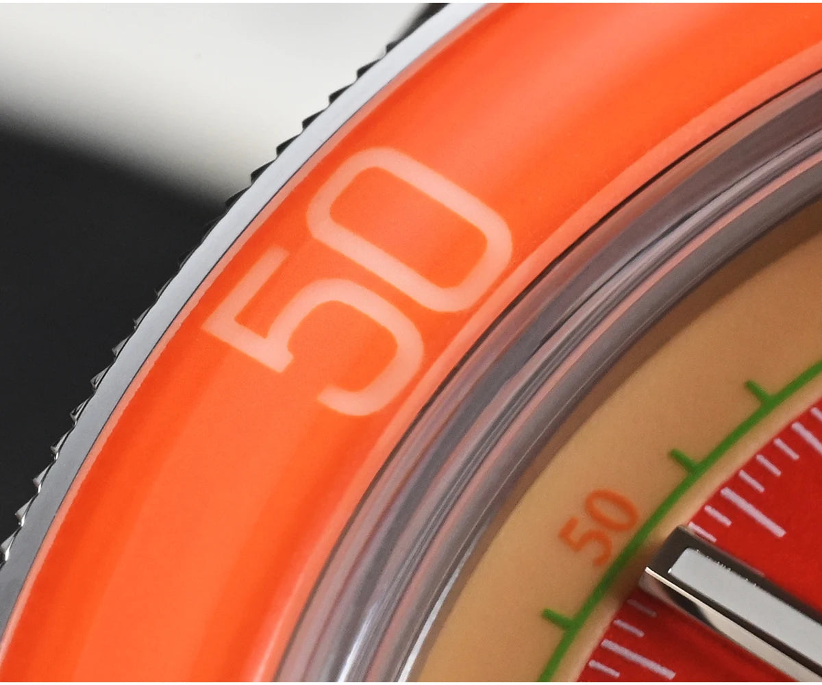 San Martin 39.5mm Summer Dive Watch Fashion Fun Fruit Series Men Sports Watches NH35 Automatic Mechanical 20 ATM SN0116 Reloj