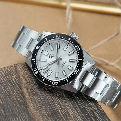 Watchdives WD1965 Luxury Men's Watch VH31 Sweep Second Quartz Movement 38mm Watch Night Light 20Bar Waterproof Watches