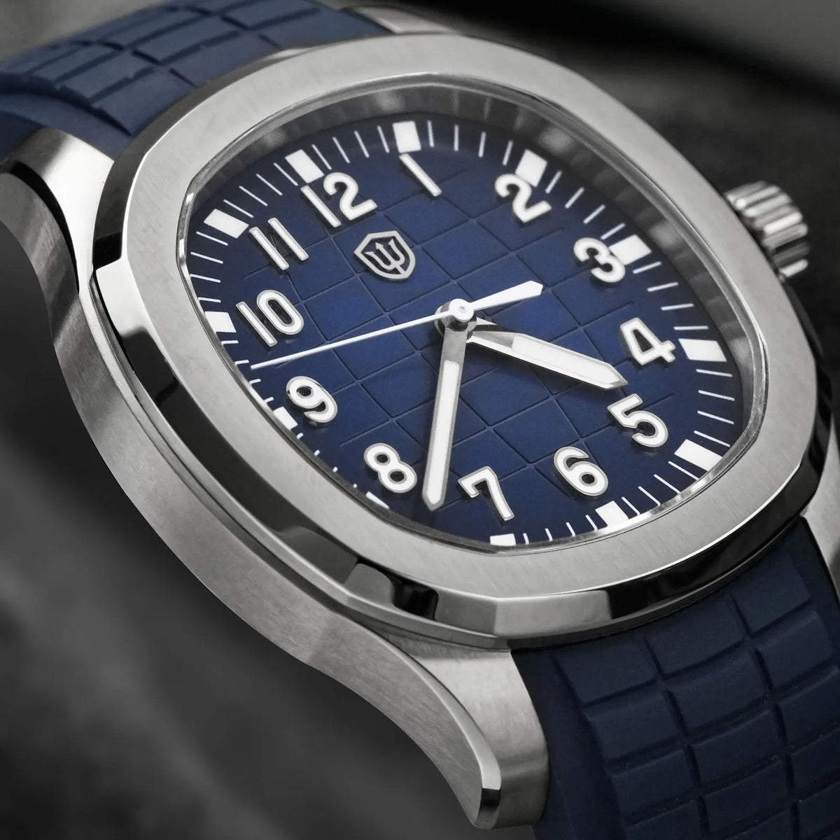 Watchdives WD008 38mm Dive Men Watch VH31 Sweep Second Quartz Movement Sapphire Super Luminous 100m Waterproof Watches