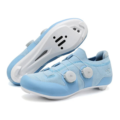 Professional Men Cycling MTB Shoes Route Cleats Speed Road Bike Sneaker Racing Women Flat Bicycle Mountain Spd Biking Footwear