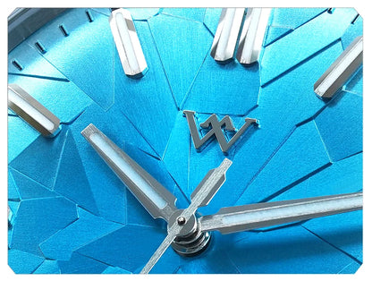 WM Watch Automatic Mechanical Watch NH35 Glacier Series 100M Waterproof AR Coated Sapphire Welly Merck Watches For Man WM226