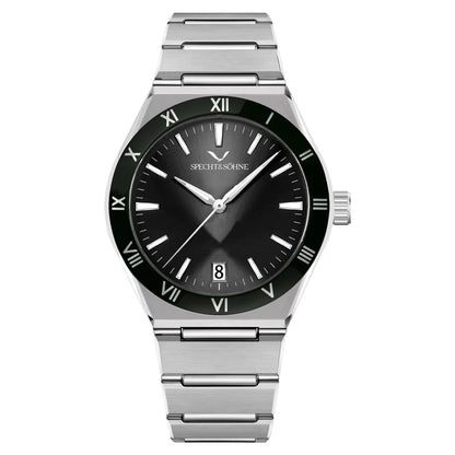 Dropshipping New Fashion Specht & Söhne Luxury Quartz Watch For Men 38MM Stainless Steel Watch Sapphire Crystal 50M Waterproof