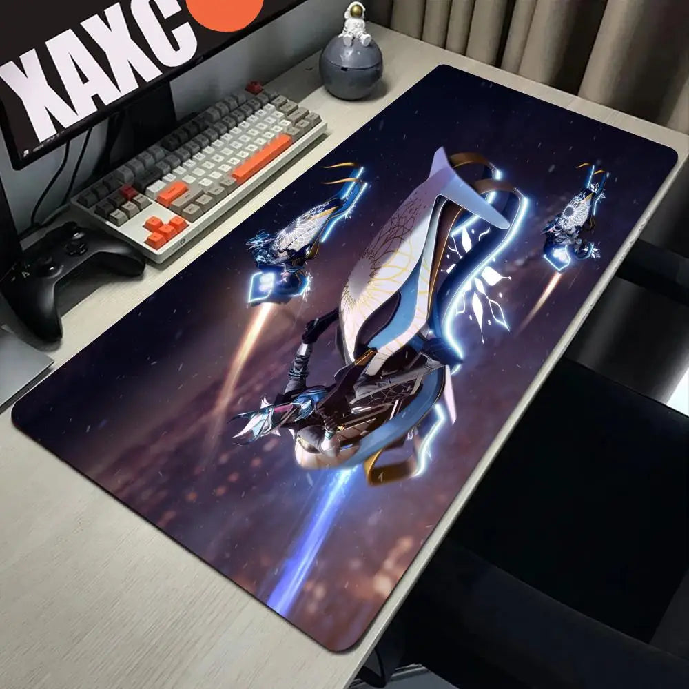 Destiny 2 Mouse Pad Cartoon Lockedge Large Gaming Pad Computer Gamer Keyboard Mouse Mat Desk Mousepad for PC Desk Pad