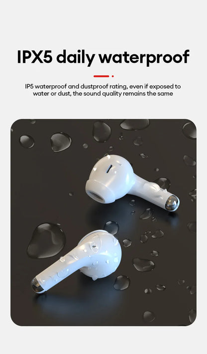 Lenovo LP40 Pro Wireless Bluetooth 5.0 Earbuds – HiFi Stereo Sound, Low Latency Gaming TWS Earphones with HD Call Mic & Charging Case