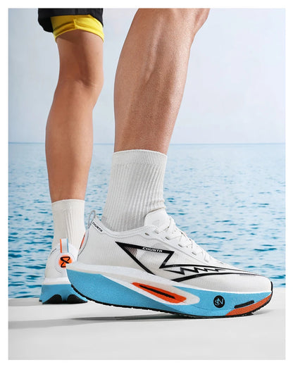 Men Sports Running Shoes Casual Marathon Breathable Lightweight Women's Comfortable Athletic Nonskid Walking Sneakers