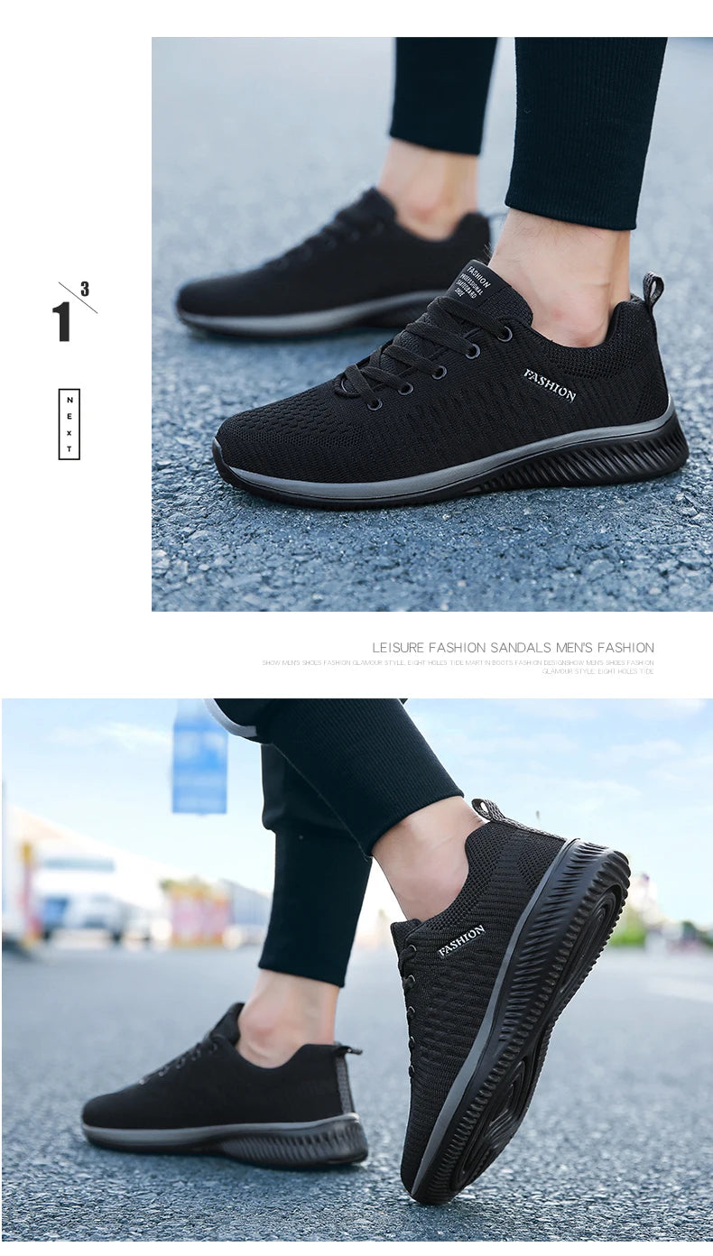 Men Shoes Running Shoes For Men Lightweight Tennis Comfortable Breathable Walking Sneakers