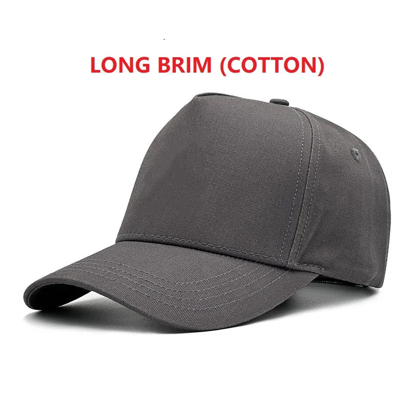 Bejzbol kape za muškarce s velikom glavom, za žene, XXL, prevelike, visoke krune, podesive, jednobojne, s kopčom (snapback), 56-60 cm, 60-65 cm