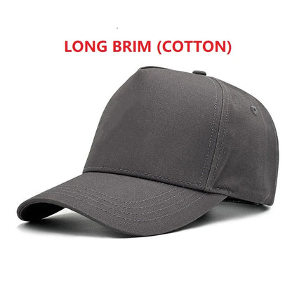 Bejzbol kape za muškarce s velikom glavom, za žene, XXL, prevelike, visoke krune, podesive, jednobojne, s kopčom (snapback), 56-60 cm, 60-65 cm