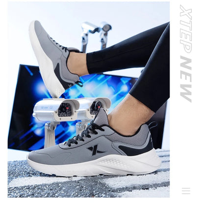 Xtep Men's Running Shoes Lightweight Surface Training Comfortable Breathable Jogging Stability Outdoor Shoes 879419110032