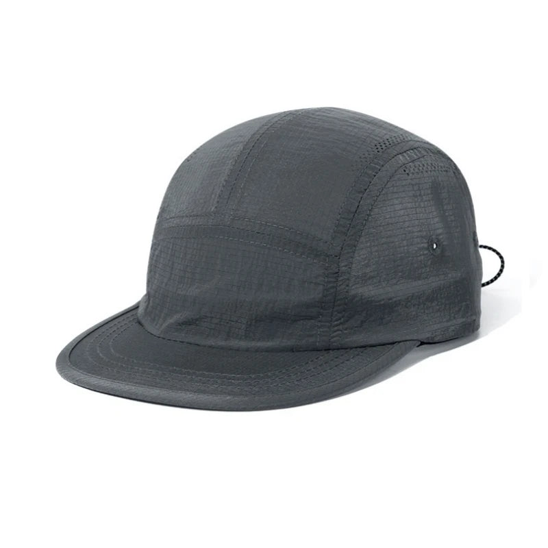 Ultrakönnyű futósapkák férfiaknak és nőknek, gyorsan száradó szabadtéri sport sapkák, kerékpáros, terepfutó és maratoni snapback sapkák