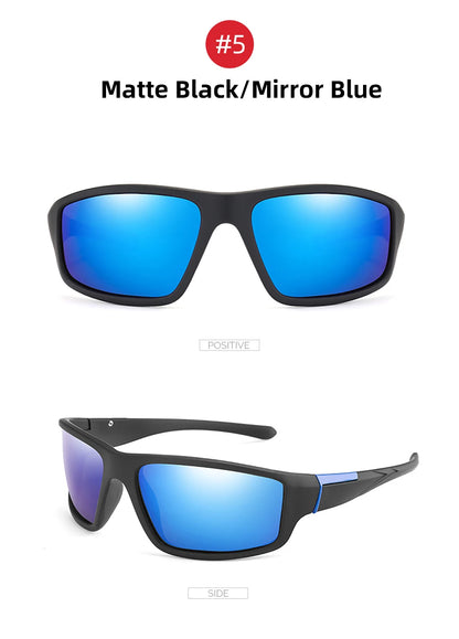 VIVIBEE Sports Men Photochromic Sunglasses Polarized Black Goggles Women Color Changing Driving Discoloration UV400 Sun Glasses