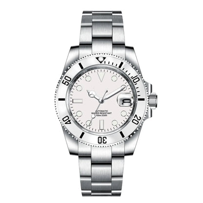 Custom watches Luxury Sapphire MIYOTA/NH35 Automatic Wristwatch Mechanical Mens Watch Sterile Dial Ceramic 10Bar Lume Male Clock