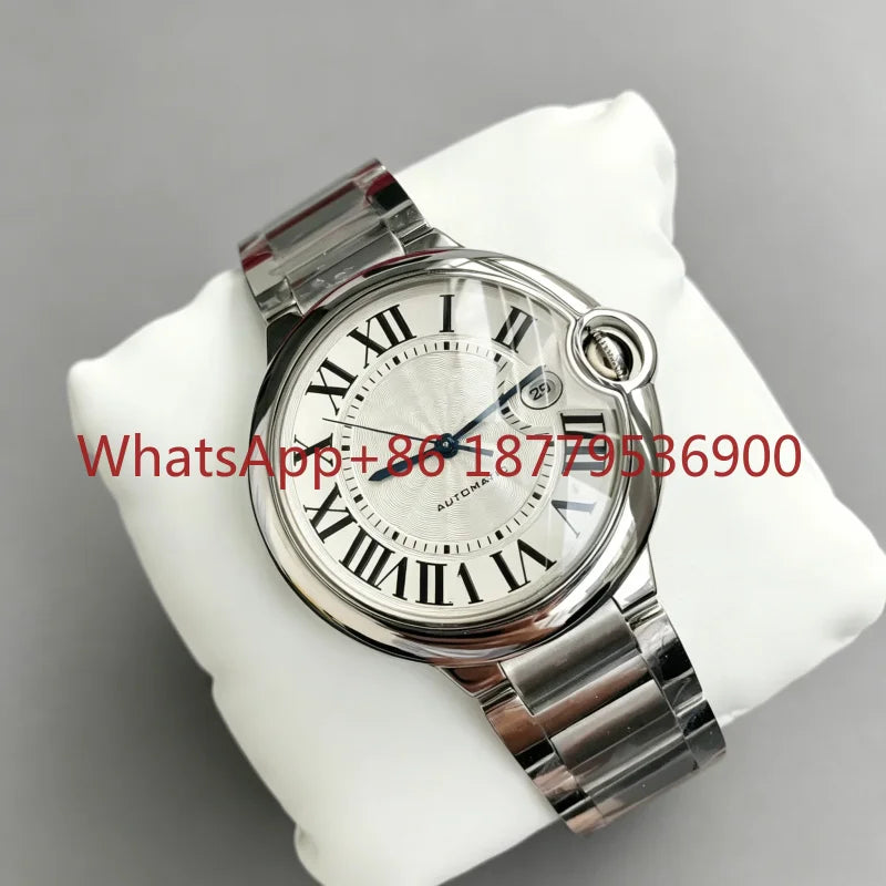 2026 Men Fashion Watch 904L Stainless Steel Leather 42MM Automatic Mechanical High-Quality AAA Custom Watches