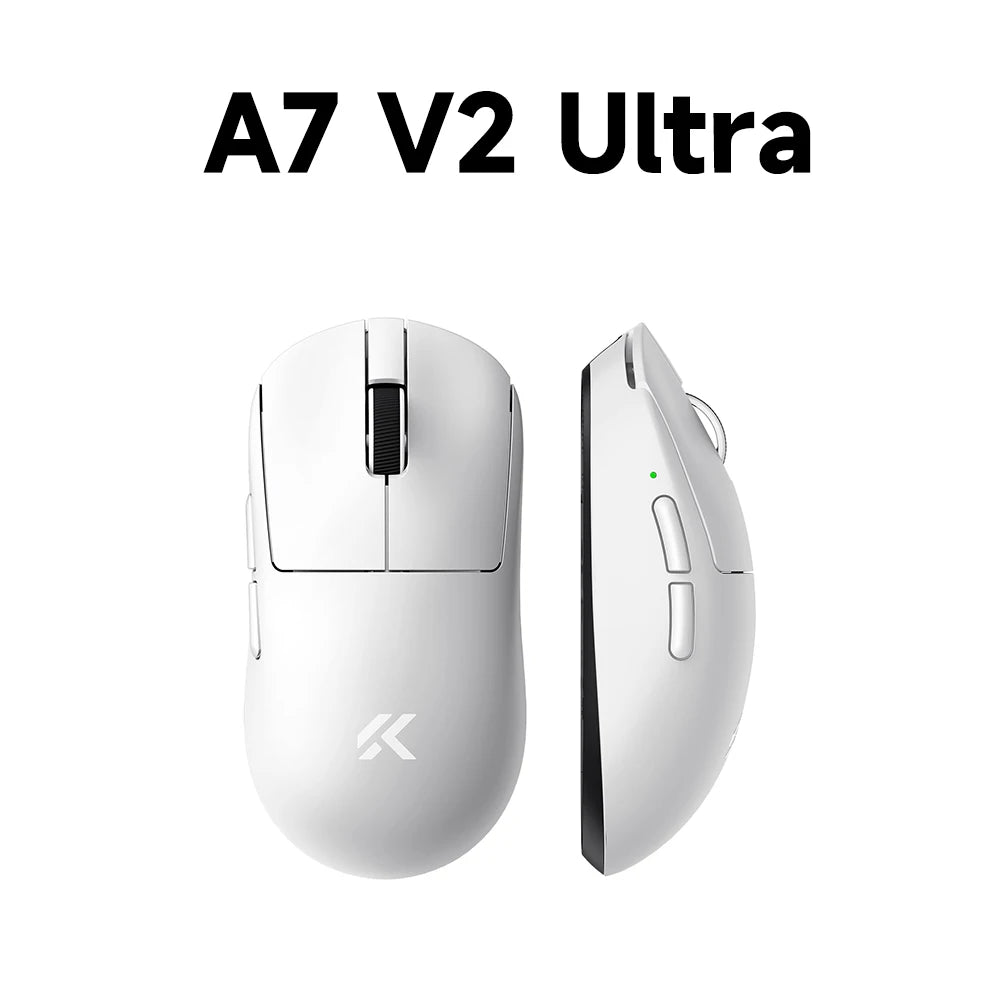 MCHOSE A7 V2 lengva belaidė žaidimų pelė su dvigubu 8,000Hz apklausos dažniu, PAW3950 TI, žaidimams, esportui ir biurui