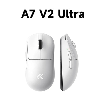 MCHOSE A7 V2 lengva belaidė žaidimų pelė su dvigubu 8,000Hz apklausos dažniu, PAW3950 TI, žaidimams, esportui ir biurui