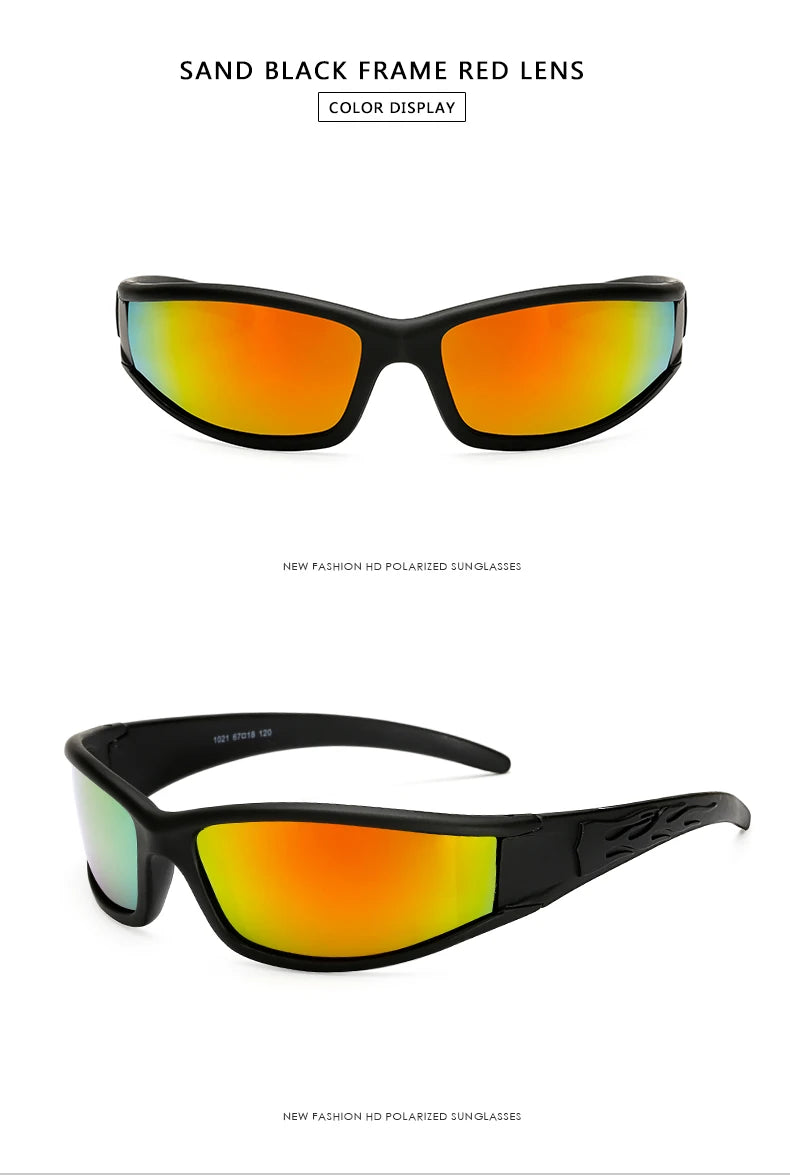 Fashion Polarization Sunglasses Night Vision Glasses Men Women Outdoor Sports Fishing Driving Sun Glasses UV400 Goggles