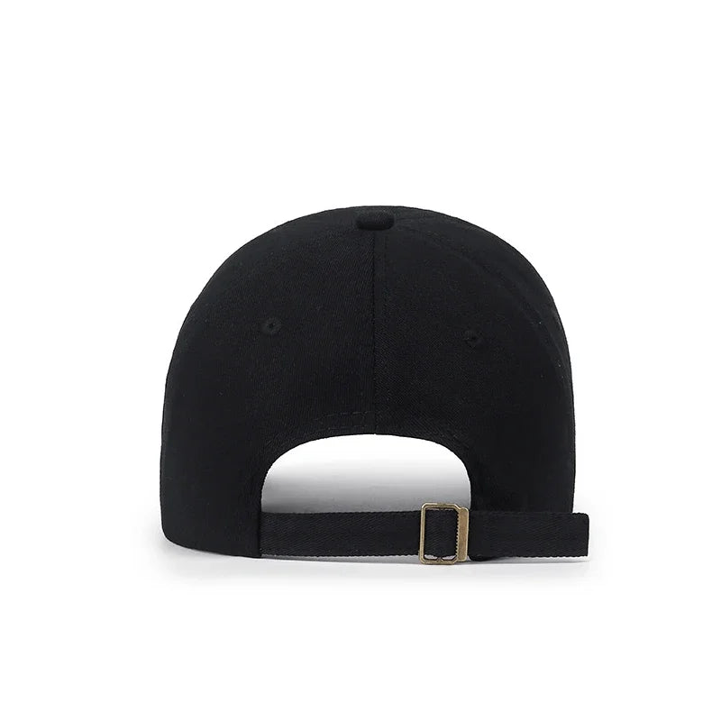 Modna czapka baseballowa do sportu na świeżym powietrzu, unisex, dla mężczyzn i kobiet, z uniwersalnym haftem literowym, regulowana czapka typu snapback