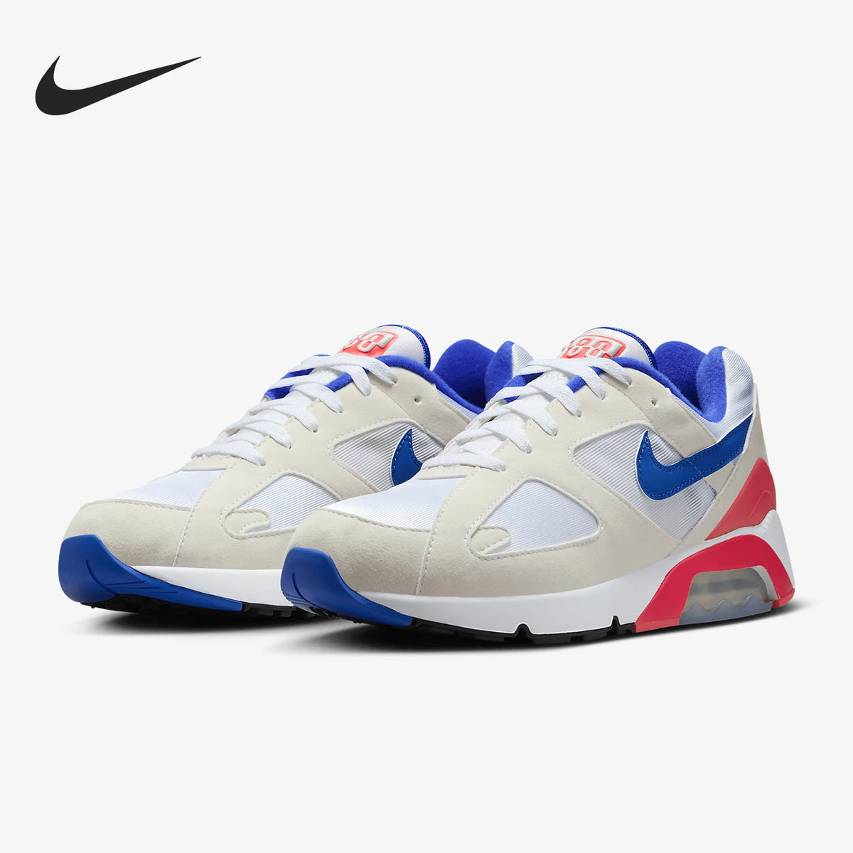 Pantofi de alergare Nike Air Max 180 pentru bărbați, autentici, rezistenți și cu susținere bună FJ9259-100