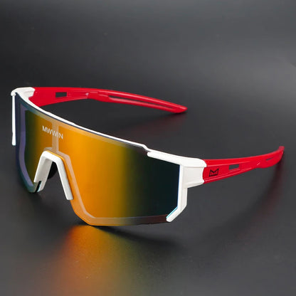 MWWIN Cycling Sunglasses MTB Glasses Bike Cycling UV400 Eyewear Men Women Bicycle Mountain Outdoor Sports Hiking Eyewear