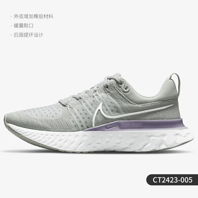 Nike Authentic REACT INFINITY RUN FK 2 Sapatilhas de Corrida para Homem e Mulher CT2423-005