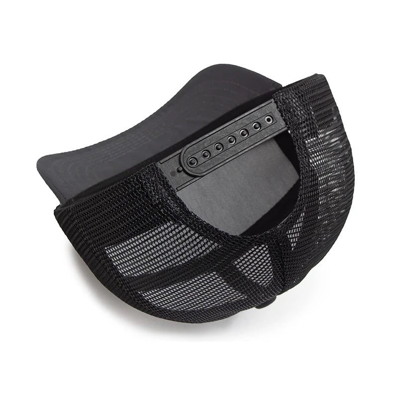 Letnia czapka baseballowa z 7 panelami, modne czapki hip-hopowe z siateczką, męskie czapki typu trucker, czapki z daszkiem, czapki typu hardtop, czapki typu snapback, damskie, unisex, fajne, nowa marka