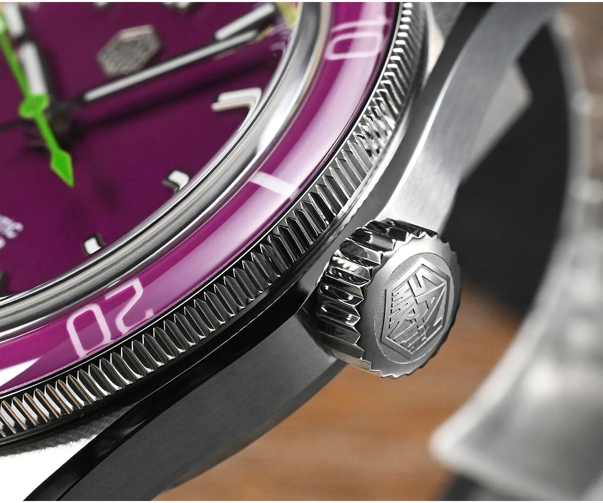 San Martin 39.5mm Summer Dive Watch Fashion Fun Fruit Series Men Sports Watches NH35 Automatic Mechanical 20 ATM SN0116 Reloj