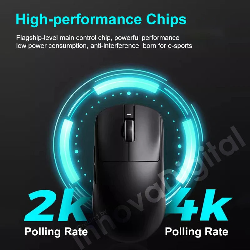 ATK VXE Dragonfly R1 Pro MAX Wireless Gaming Mouse, PAW3395 Esports Mouse, 26K DPI Rechargeable Lightweight FPS Gaming Mouse