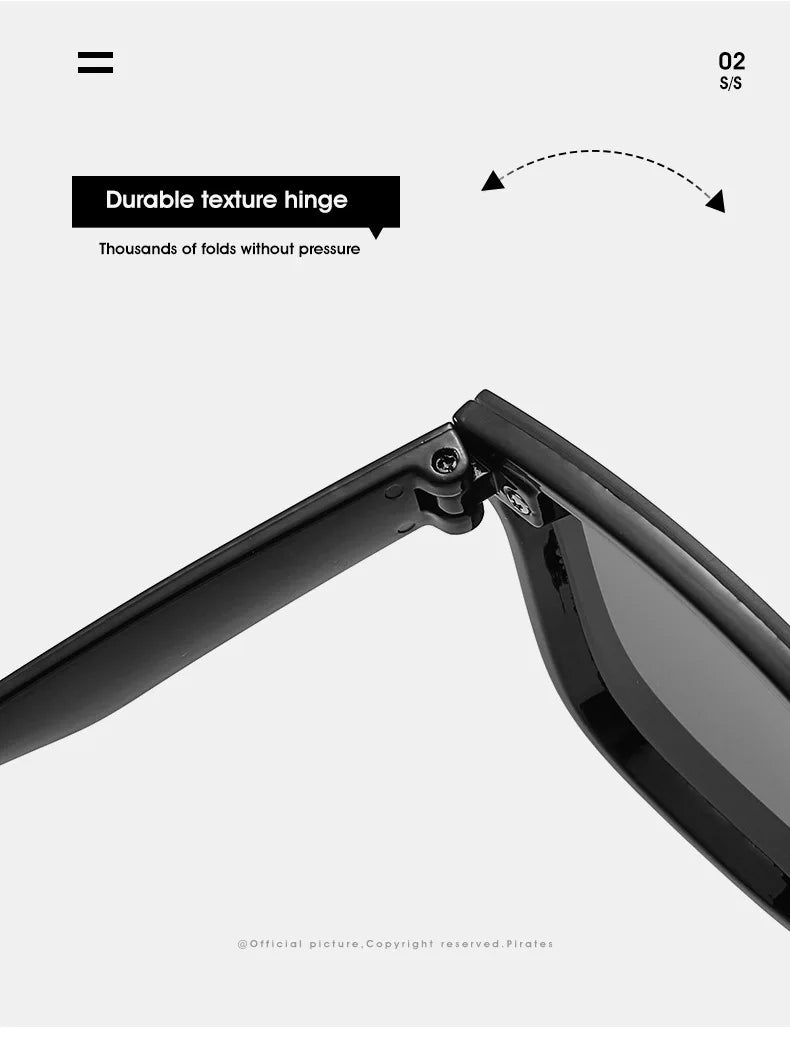 Luxury OverSized Glasses Women Anti-Reflective Mirror Sunglasses Square Plastic Eyeglasses