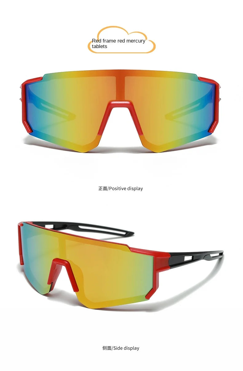 Fashion Colorful Cycling Sun Glasses Boy Girl Outdoor Sport Ride Protection Optical Glasses Climbing Skiing Children Goggles