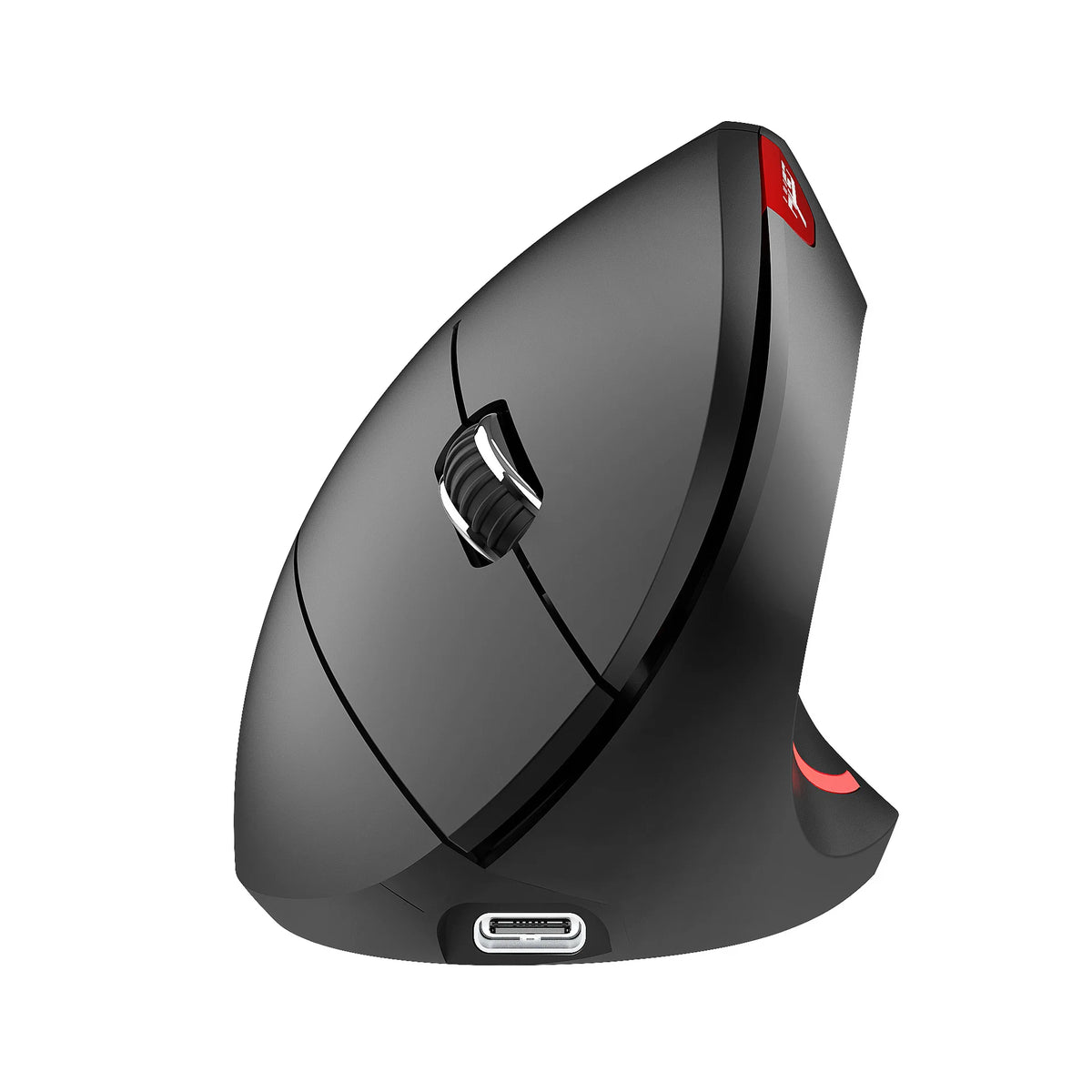 Dual Mode Vertical Mouse Wireless Bluetooth Ergonomic Mouse, Rechargeable Silent 2.4G Gaming Mouse with 2400 DPI for PC & Laptop