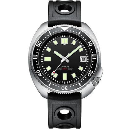 STEELDIVE SD1970 Automatic Mechanical Diver Watch Captain Willard NH35 Watches TURTLE Homage Water Resistant 200M Dive Watch Men