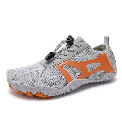 Unisex Wide Toe Barefoot Water Shoes Quick Dry Breathable Soft Sole Beach Aqua Shoes Lightweight Swimming Water Sports Sneakers