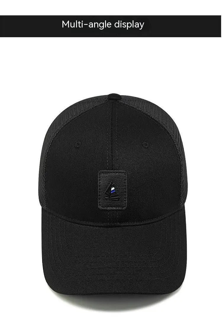 Big Head Man Plus Size Baseball Cap Summer Cotton Mesh Trucker Hat 3d Large Size Snapback 56-60cm 60-68cm OVERSIZE