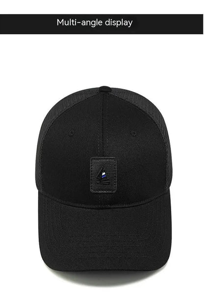 Big Head Man Plus Size Baseball Cap Summer Cotton Mesh Trucker Hat 3d Large Size Snapback 56-60cm 60-68cm OVERSIZE