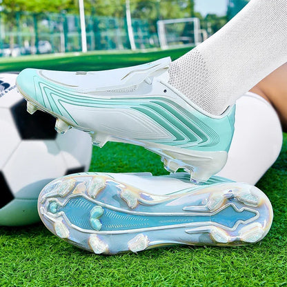 Nouvelles chaussures de football pour hommes, baskets de futsal, crampons, chaussures de football, pour terrain en herbe, montantes, pour l'extérieur, antidérapantes, pour l'intérieur, haute qualité, meilleures ventes