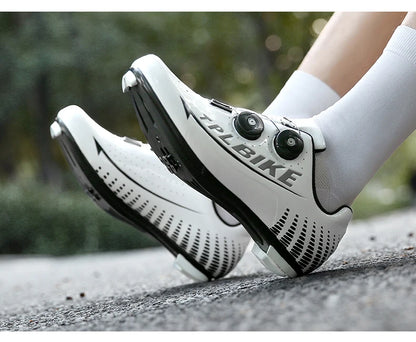 New Men's and Women's Bicycle Shoes,Outdoor Cycling Shoes,Three Functional Soles,Professional Training Shoes