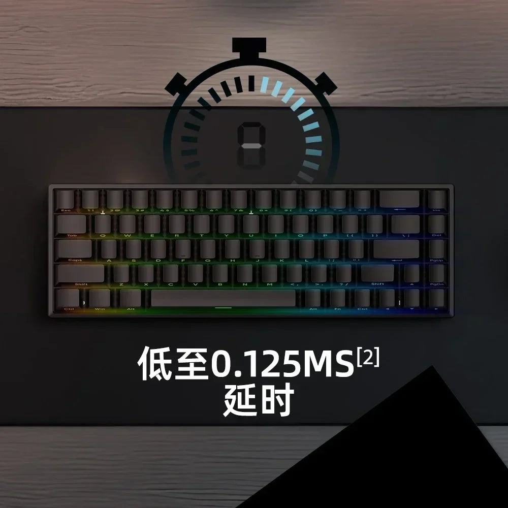 IROK Mars68 PRO Gaming Magnetic Switch E-sport Wireless Mechanical Keyboard RGB Long Battery Custom Hot Swap Gaming Accessories