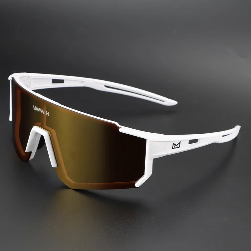 MWWIN Cycling Sunglasses MTB Glasses Bike Cycling UV400 Eyewear Men Women Bicycle Mountain Outdoor Sports Hiking Eyewear
