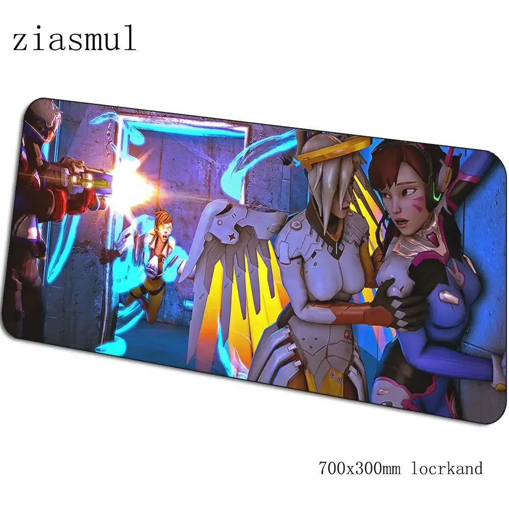Overwatch mouse pad gamer Gorgeous 70x30cm gaming mousepad PC notebook desk mat mouse pad games Aesthetic gamer mats gamepad