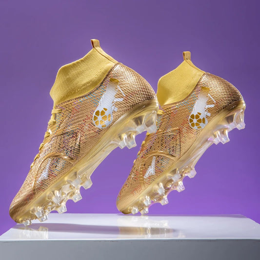 Men Soccer Shoes Breathable Football Boots Futsal Ultralight Professional Training Sneakers Unisex Grass Cleats Match Sport