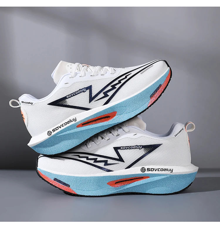 Running Shoes Carbon Plate Specialty Marathon Men's Sports Breathable Lightweight Women's Comfortable Athletic Non-slip Sneakers