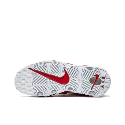 Nike Air More Uptempo leather, trendy, shock-absorbing mid-cut sneakers DQ6200-001